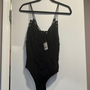 Free people Intimately FP Adella Lace Bodysuit NWT